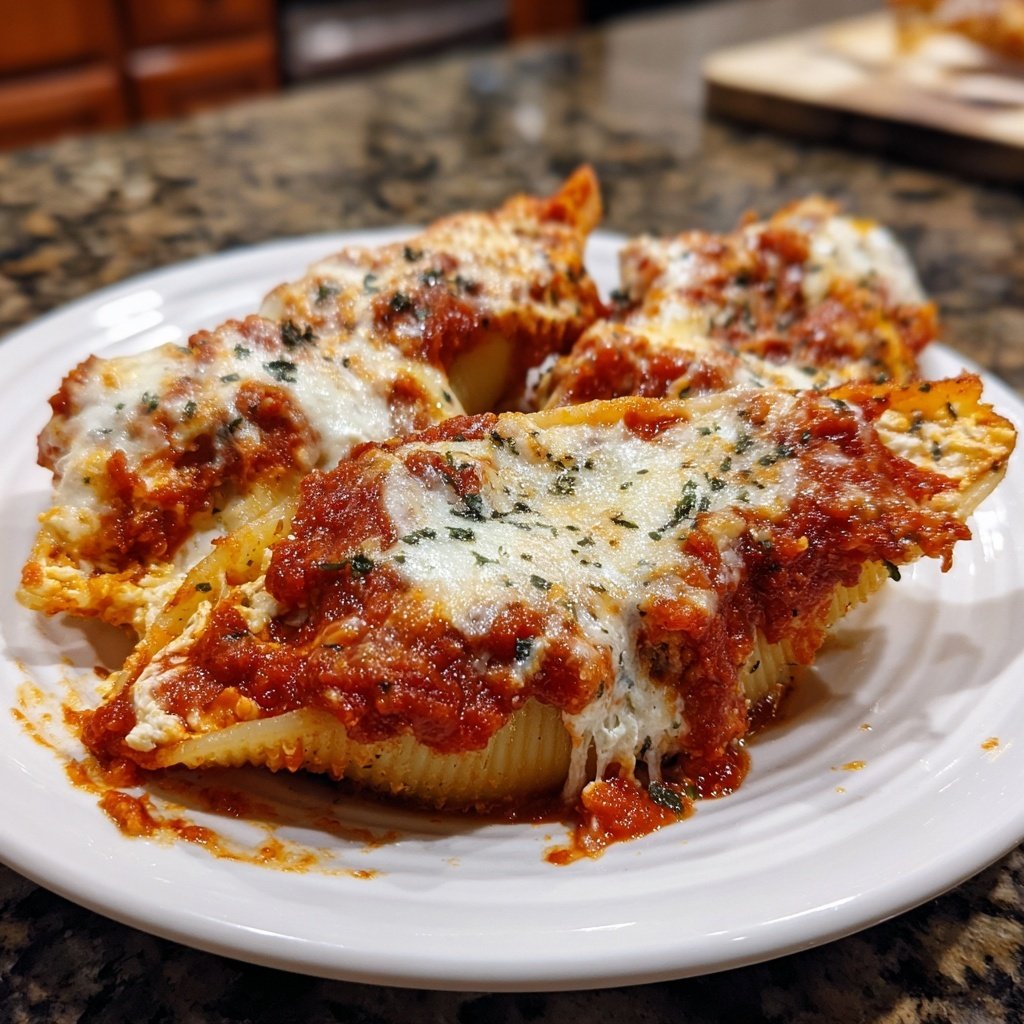 Stuffed Shells with Cheese