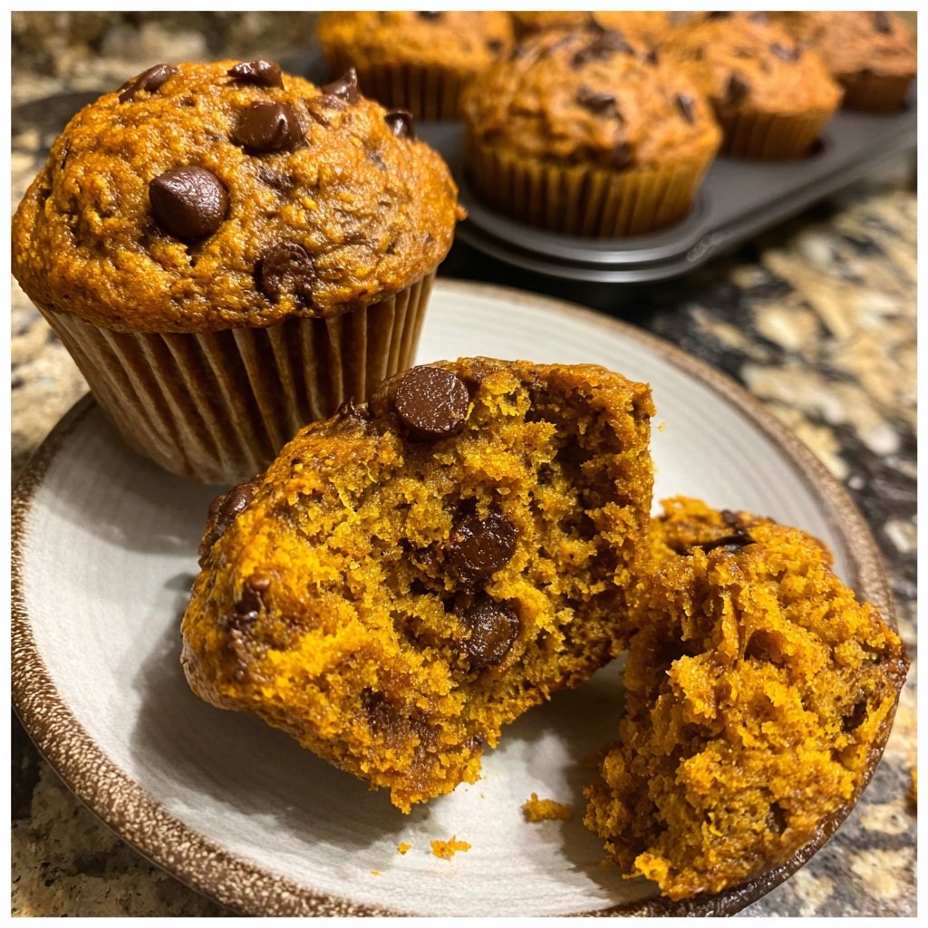 Healthy Pumpkin Muffins