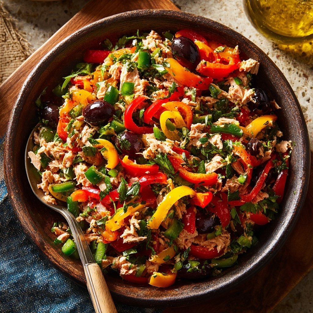 Mediterranean Tuna Salad