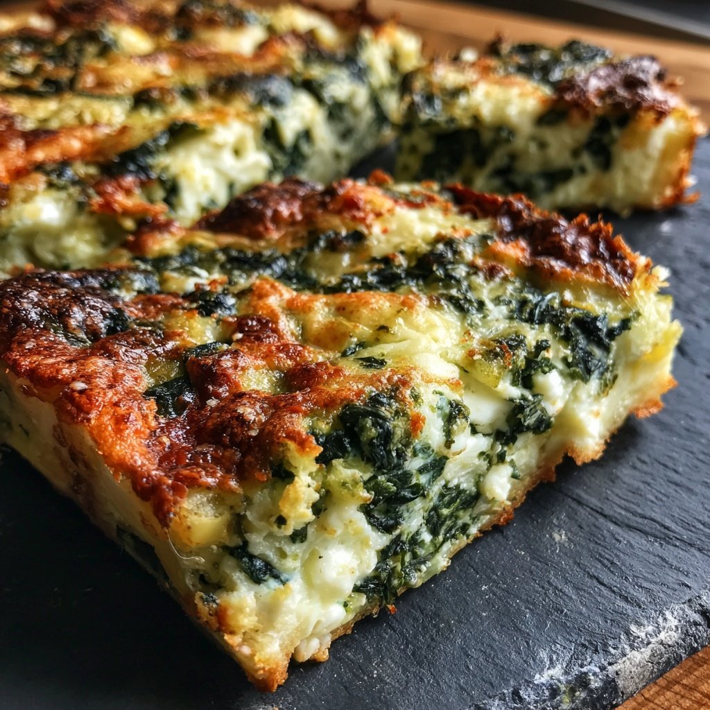 Spinach Ricotta Veggie Bake