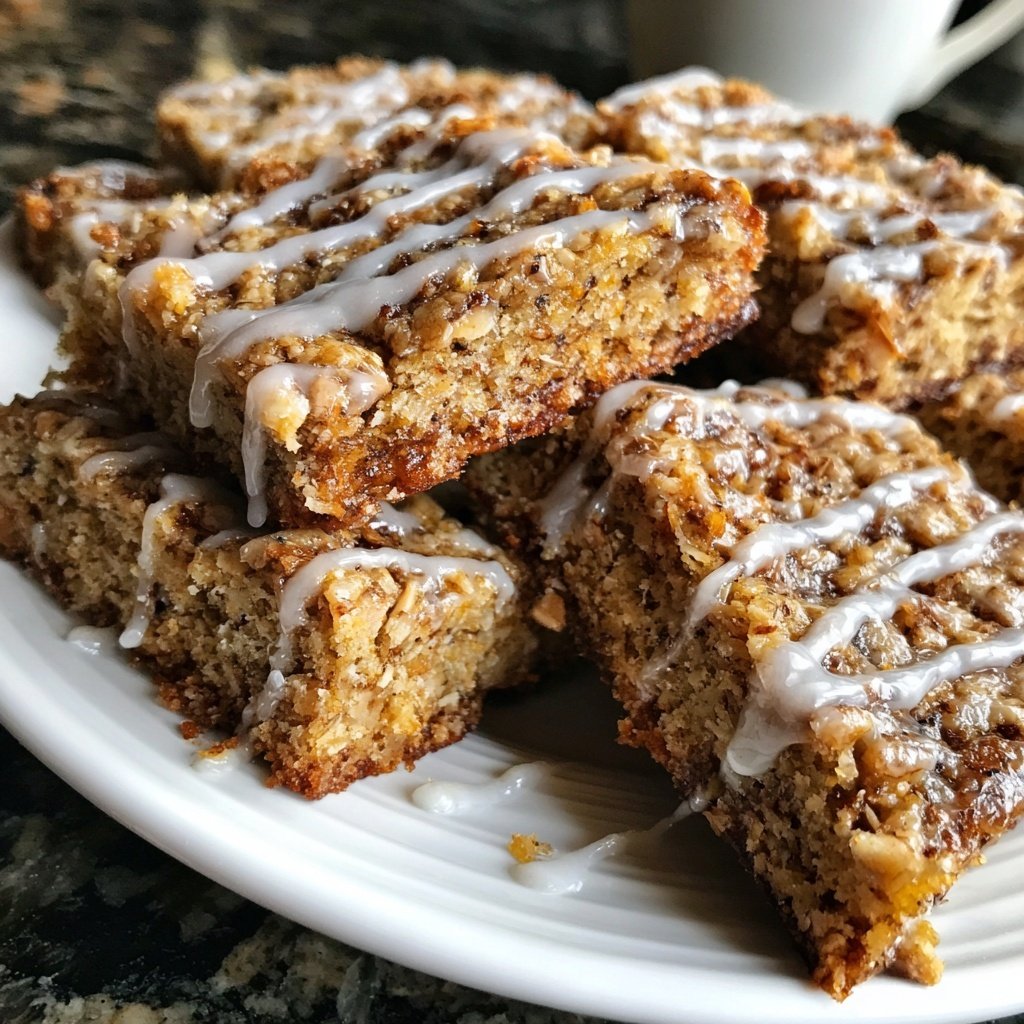Vanilla Almond Breakfast Squares