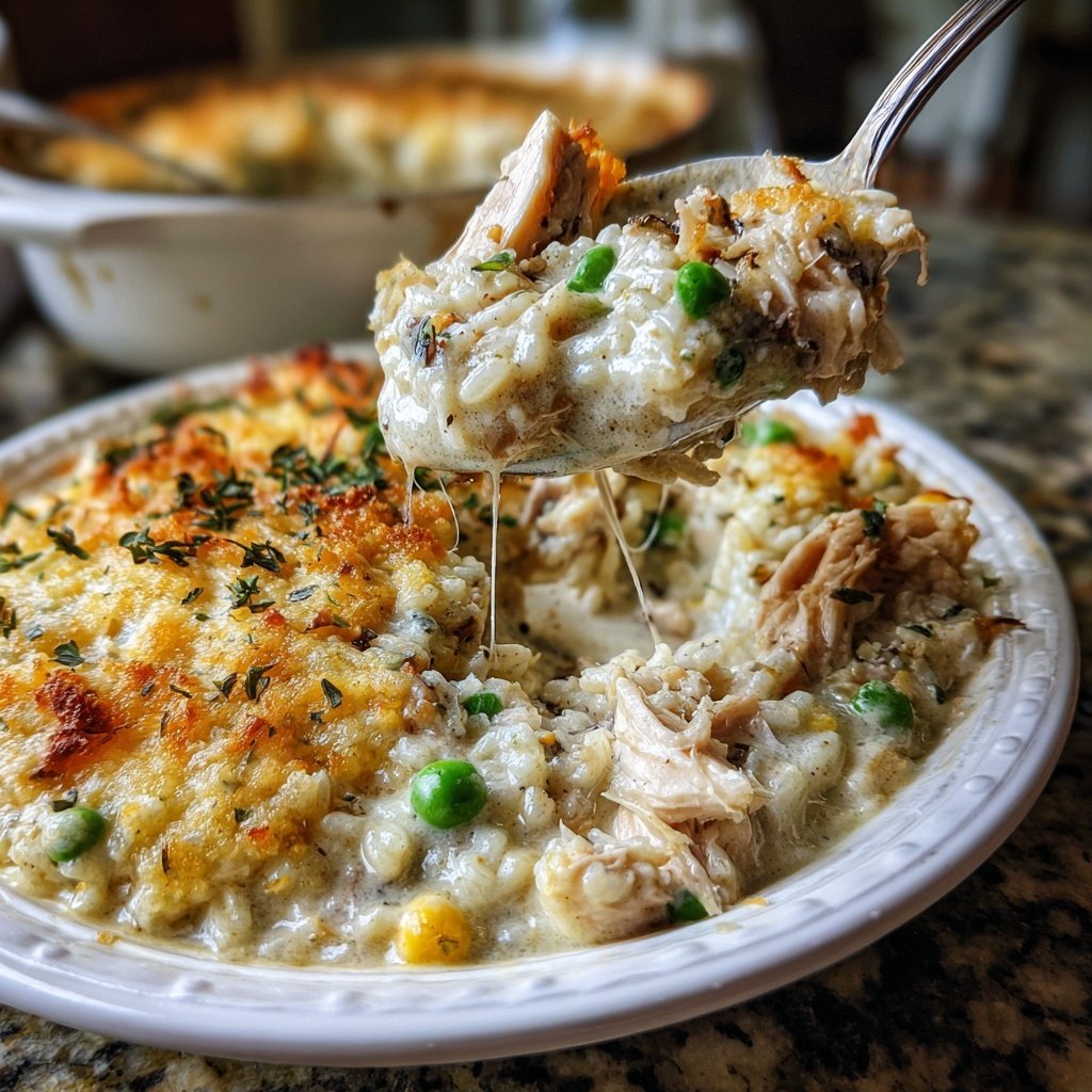 Creamy One Pot Chicken And Rice