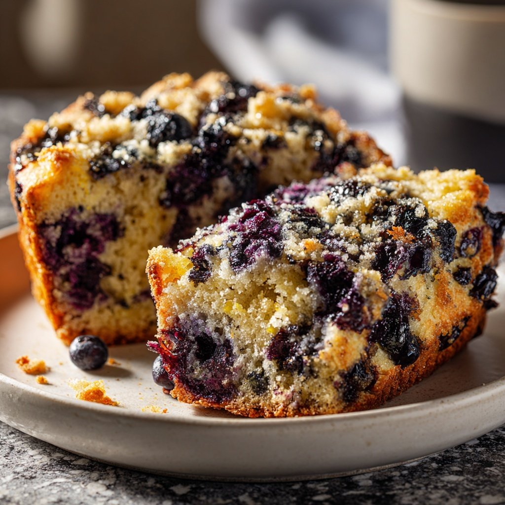 Blueberry Lemon Tea Bread
