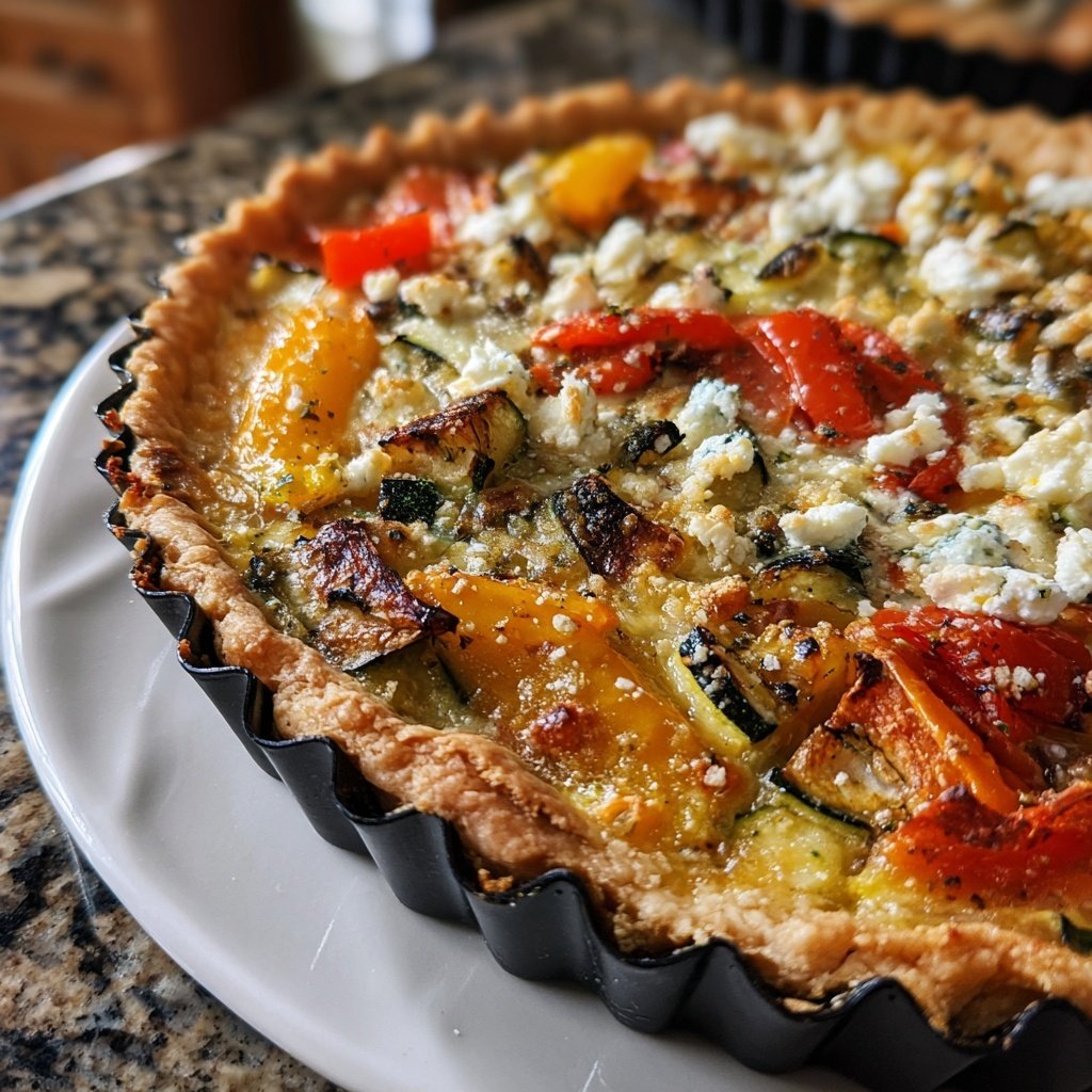 Roasted Vegetable Tart